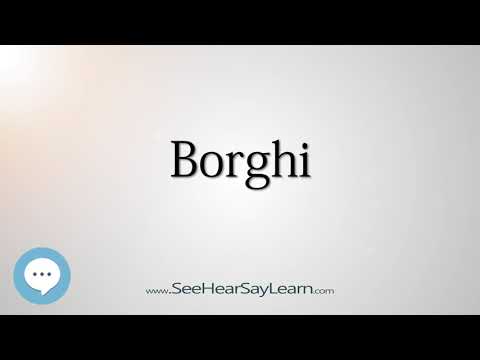 Borghi (How to Pronounce Cities of the World)💬⭐🌍✅