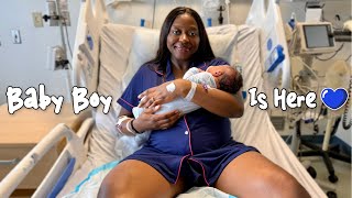 OUR BIRTH VLOG l  BABY BOY IS HERE!