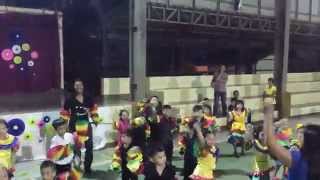 Jeff James (Go...Go...Go...) with Ross Study Center Pupils