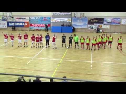 2012.12.29 Charytatywna Gala Futsalu w Bochni. Mecz Wisła Kraków - BKS Bochnia. I połowa.