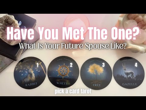Pick a card💍Have You Met The One? How & Where Will You Meet Your Future Spouse? (Love Tarot Reading)