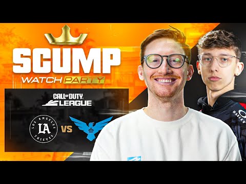 LA THIEVES VS CAROLINA ROYAL RAVENS!! SCUMP WATCH PARTY - CDL MAJOR 1 QUALIFIERS WEEK 5
