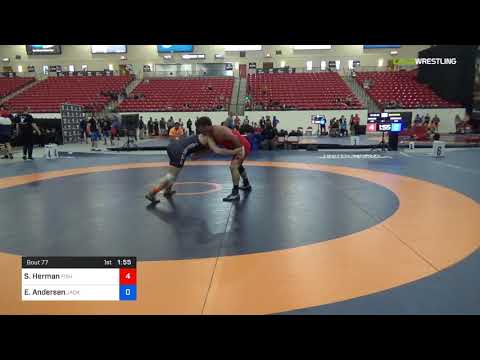 2018 Marine Corps US Open/Masters C Freestyle 88 Quarters - Scott Herman (fish) Vs. Edward Anderse