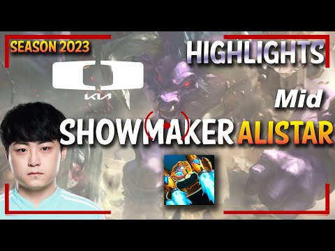 DK Showmaker ALISTAR vs SYNDRA - HIGHLIGHTS - KR Ranked