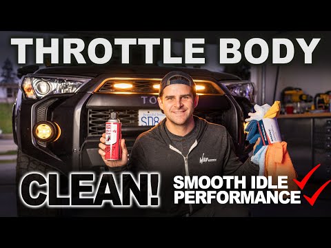 How To Easily Clean Your 4Runners Throttle Body - Improved Idle and Performance!!!