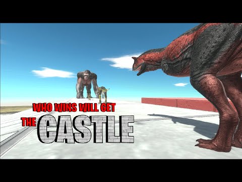 Carnivores Dinosaurs Death Run | Who will get the Castle? (ARBS IS FUN #14)