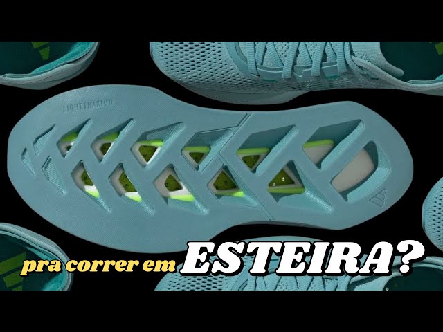Um TÊNIS da ADIDAS pra CORRER SÓ na ESTEIRA?