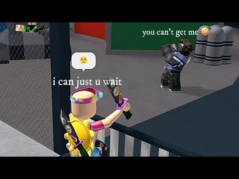 mm2 funny moments (embarrassing an exploiter 🙃)