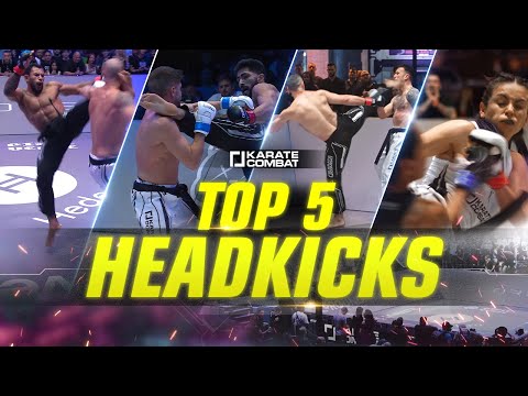 KARATE COMBAT | Top5 HEADKICK KNOCKOUTS in KC history