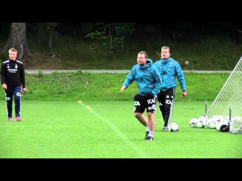 Uppsnack inför omstarten.