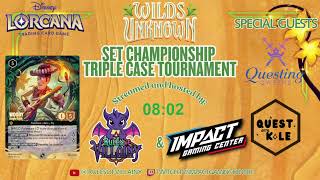 Disney Lorcana Triple Case Wilds Unknown Set Champs - Impact Gaming Center