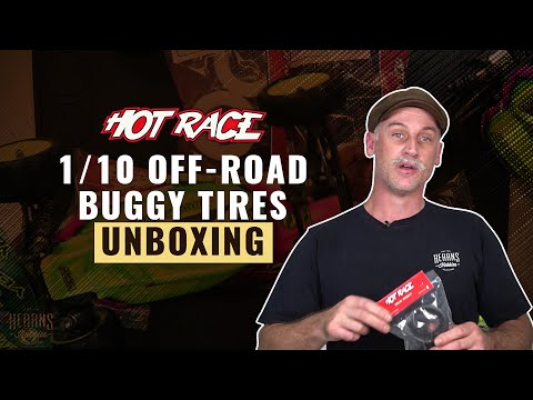 HOT RACE DRIVERS NEED TO SEE THESE TYRES |  1/10 Off-Road Buggy Tires unboxing #askHearns