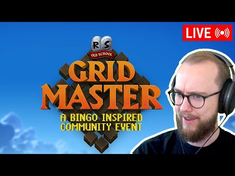 GRIDMASTER First Impressions | My First Ever OSRS Event! | Road To Quest Cape! [143/173]