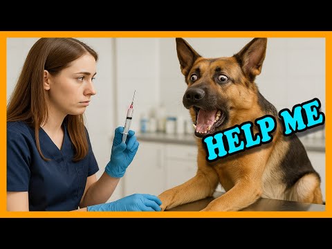 Funniest Brave Dog Going to the Vet 😂🐕 Funniest Dog Reaction