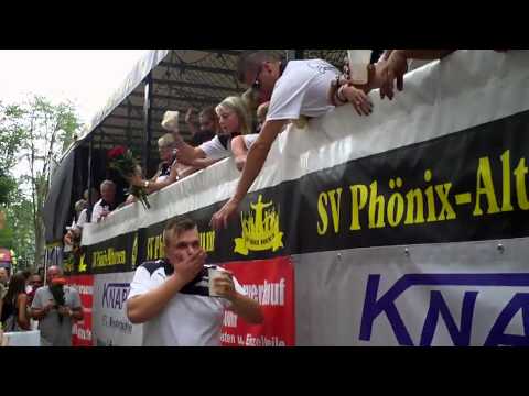 Cranger Kirmes, die Phönixer SV Phönix Bochum im Festumzug 2015 061