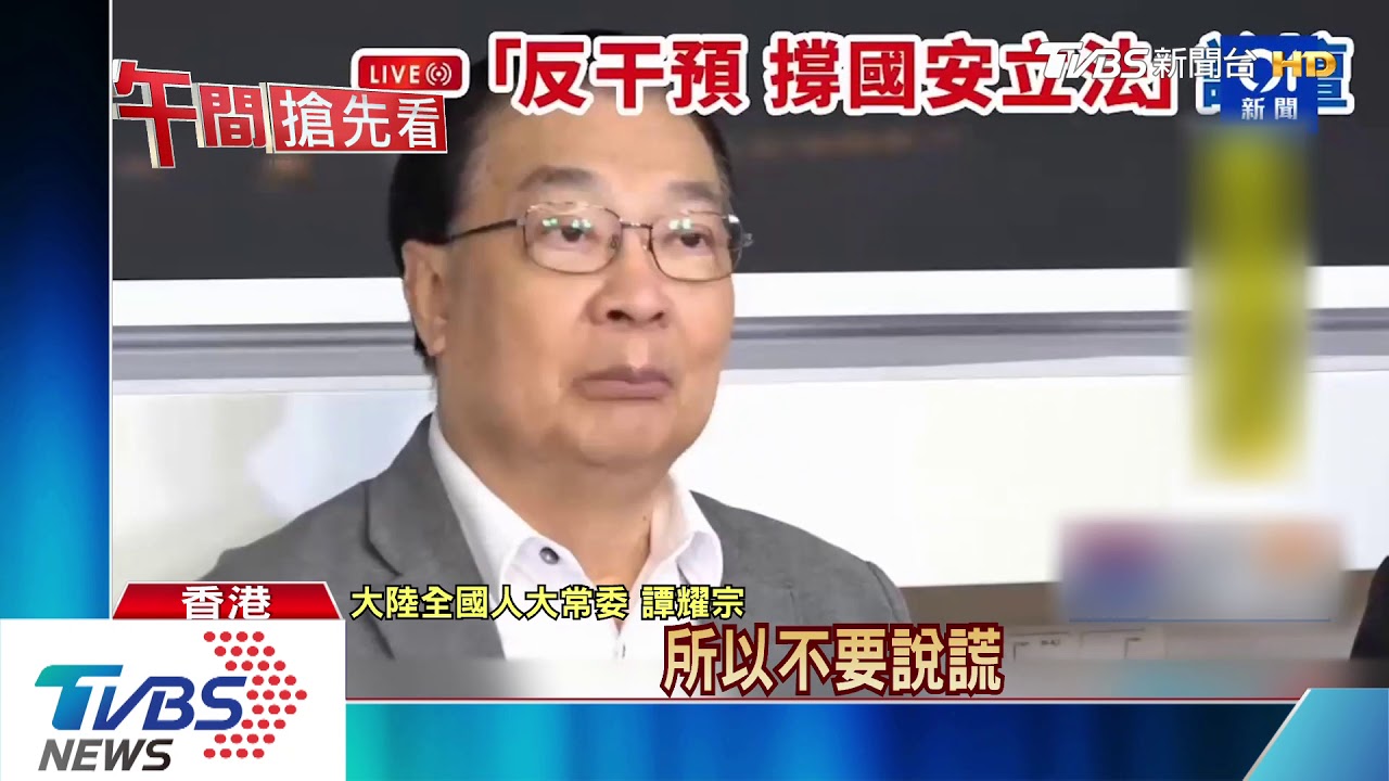 港版國安法刑責 人大常委爆可能5年起跳