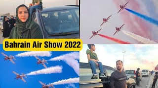 Bahrain International Air Show 2022 // video by Nadia food flavours