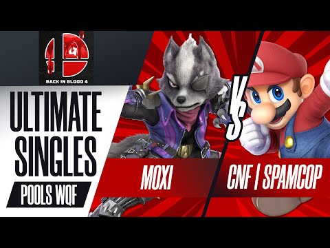Moxi vs. CnF | SpamCop - Ultimate Singles Pools - Back in Blood 4