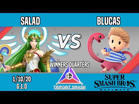 Tripoint Smash 92 - Winners Quarters - Salad(Palutena) Vs. Blucas(Lucas)