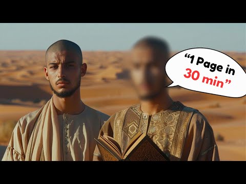 "How He Memorizes a Quran Page in 30 Minutes"