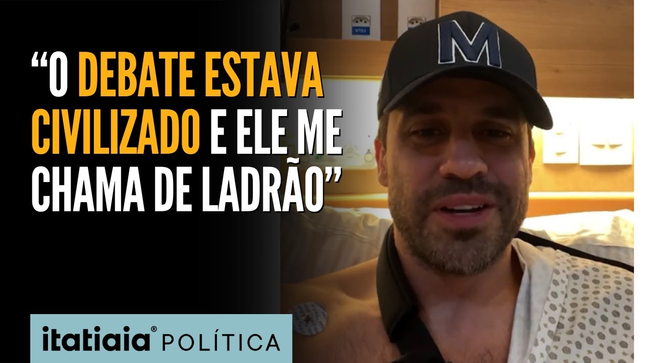 PABLO MARÇAL SOBRE CADEIRADA DE DATENA: 'SE FOSSE EU, ESTARIA PRESO'