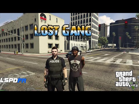 Lost Gang Police Chase - GTA 5 Police Mod LSPDFR