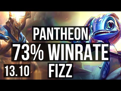PANTH vs FIZZ (MID) | 73% winrate, 7/2/6 | KR Master | 13.10