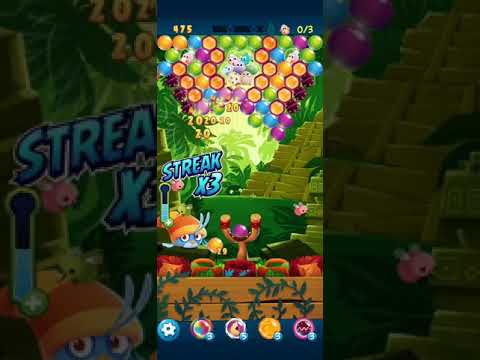 Angry birds pop bubble shooter HARD LEVEL 184 3 STARS NO BOOSTER