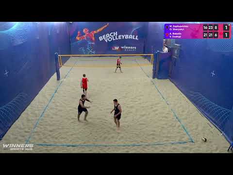 01:45 M. Zapliusvichka / O. Sharpatyi - A. Bakotin / V. Dudnyk 26.06.2022 | Winners Beach Volleyball