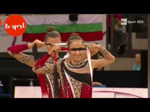 Le Farfalle azzurre vincono l'oro ai nastri (Mondiali di ginnastica ritmica Stoccarda 2015)