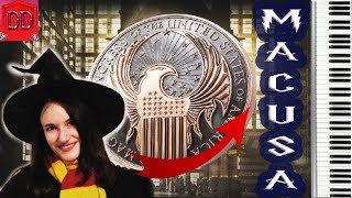 FANTASTIC BEASTS Tina takes Newt in MACUSA headquarters - Piano cover + FREE sheets