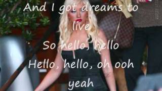 Christina Aguilera Hello With Lyrics