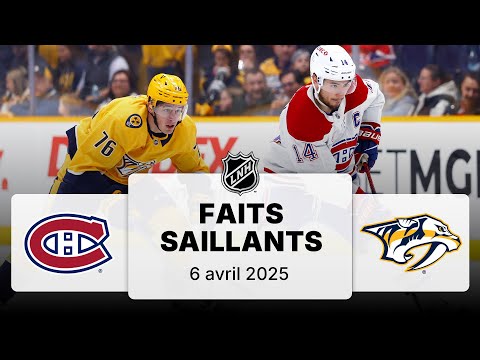 Canadiens vs Predators | Faits saillants