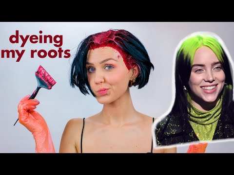 Dyeing my Roots Bright Red