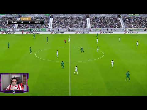 PES 2021 MOD Efootball 26 - Arabie Saoudite contre Sénégal. FRIENDLY 2026. Langue Française