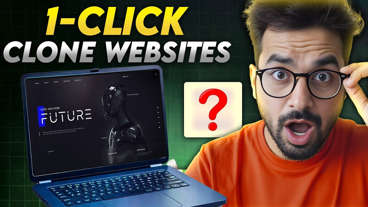 Watch Me Clone Websites With Just One Click! Just paste the Link
