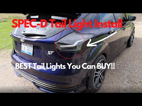 Focus ST Gets Spec-D Tail Lights
