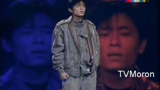 1988 王傑現場版  一場遊戲一場夢 Dave Wang 1988 live performance of "A Game A Dream"