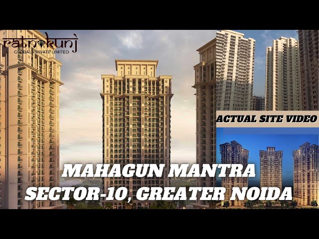 3 BHK Ready to move in Flat For Sale In Mahagun Mantra, Greater Noida west