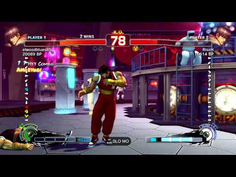 Super Street Fighter 4 Recording Request: elwoodblues85(Guy) vs RisoH(Guy)