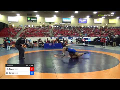 2018 Marine Corps US Open/Senior Men's Freestyle 86 Quarters - David Taylor (NLWC) Vs. Noe Garcia
