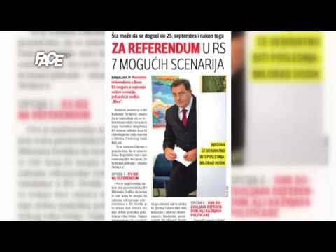 BOSANSKI VJESTNIK - Sedam scenarija za referendum u RS-u - 05. 09. 2016.