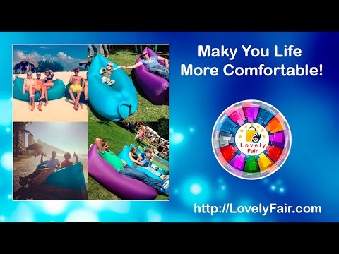 Beach Camping Air Sofa Lounge Lounger Laybag Sleeping Lazy Bag Bed