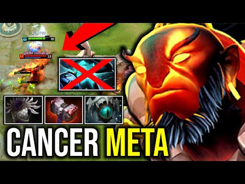 CANCER META BUILD..!! Blade Mail 1st Item Ember Spirit Skull Basher + Skadi 7.26 | Dota 2
