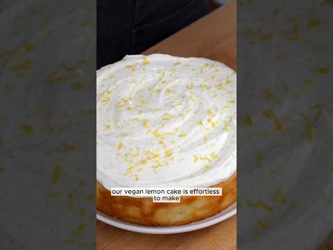 Easy Vegan Lemon Cake