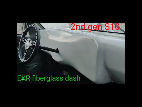 Eric Kenward Racing fiberglass dash review and install in 2nd gen S10