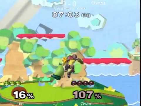 CU Smash SSBM - Lilo (Peach) Vs.  Owen (Samus) Winner's Top 16