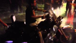 preview picture of video 'Harley Burnouts at Menoken Grove 2013'