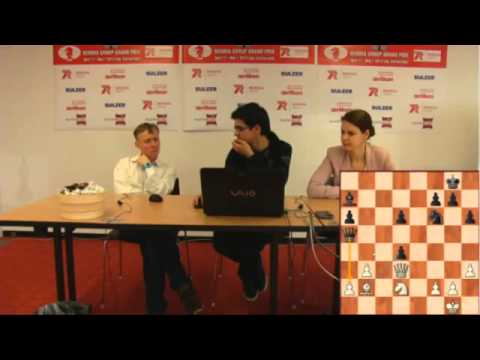 Fide Grand Prix 2013 Ponomariov Giri Press Conference R4