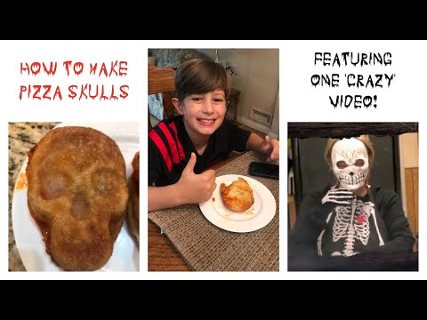 How To Make Delicious PIZZA SKULLS.  Oh no...what happened to our sweet Baking Diva ??